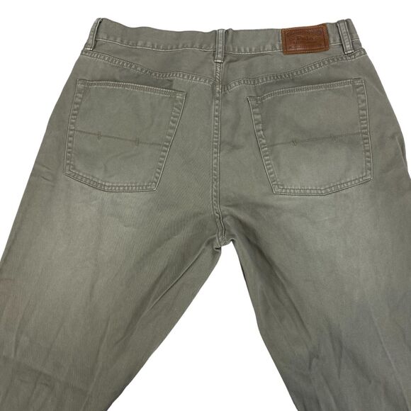 Polo Ralph Lauren Jeans Men 34x32 Denim 100% Cotton Flat Front Straight Leg - Picture 14 of 16